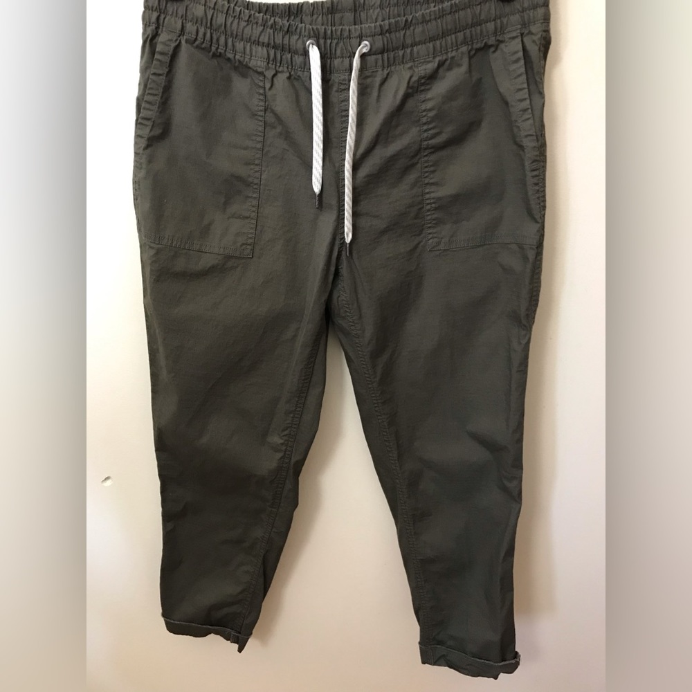 Vuori Womens Organic Cotton Vintage Ripstop Mid Rise Relaxed Fit Pant Size M - Picture 4 of 14